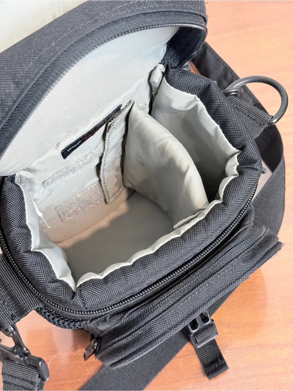 Lowepro EX 120 Black & Gray Compact Camera Bag with Shoulder Strap